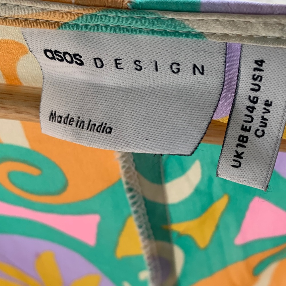 ASOS Multicolor Patterned Mini Dress - image 2